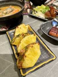 有任食松葉蟹腳的日式放題