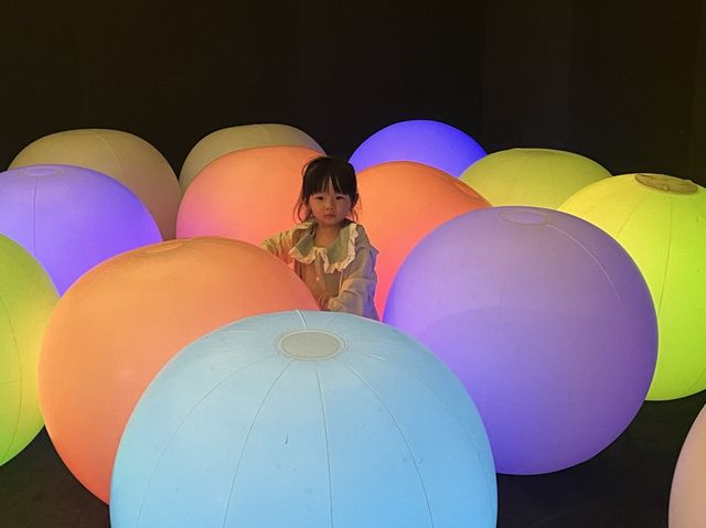 🦋Teamlab🐋光影效果🦎沉浸式體驗🧑🏻‍🎨啟發小朋友的創造力