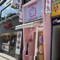 수원역 로데오거리에 대용량 구슬 아이스크림이 떴다 !! “어더아사”