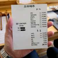 제주 서귀포 맛집)오마제주 - 올레시장 근처 서귀포 스시 오마카세 전문점.
