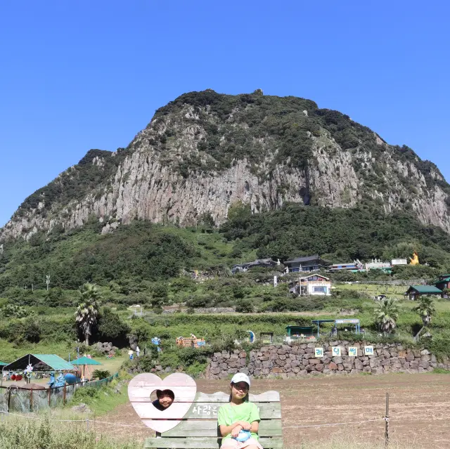 놀이기구 있는 용머리해안