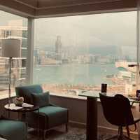 🏙️🏨 香港JW萬豪酒店─維港美景盡收眼底🏙️🏨