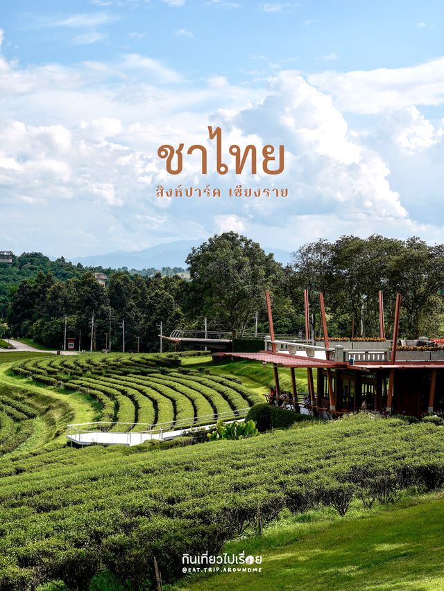 ร้านชาไทยวิวดีงามที่เชียงราย