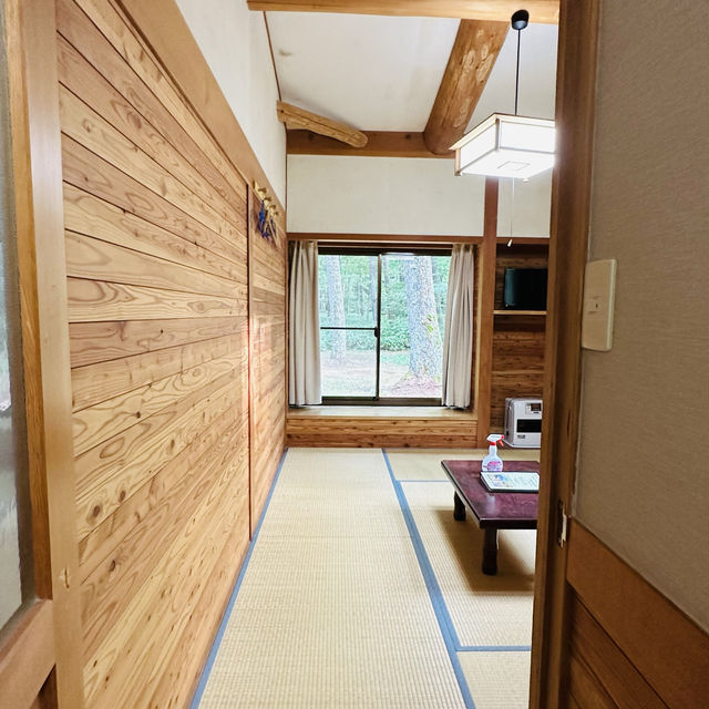 上高地 小梨平キャンプ場-木屋