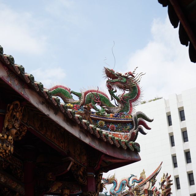 艋舺龍山寺 台北旅客必到觀光景點⭐️