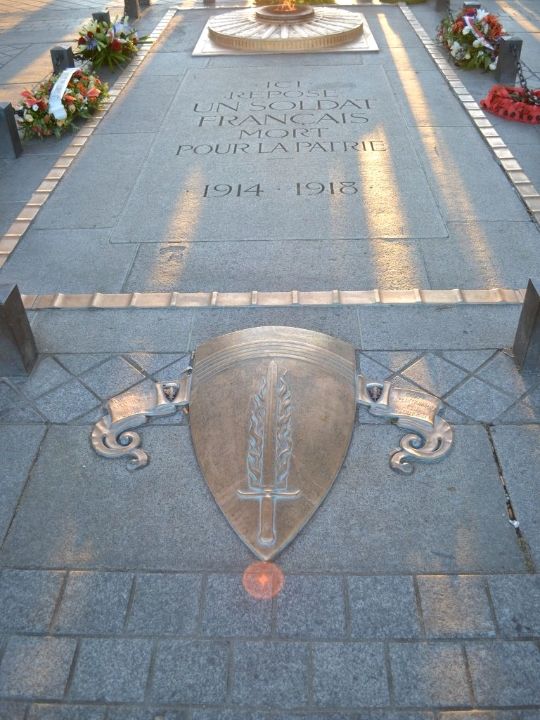 Arc de Triomphe de l'Etoile, a symbol of victory