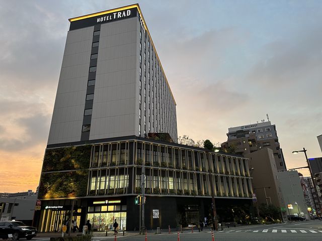 福岡・博多。『ホテルトラッド博多(HOTEL TRAD HAKATA)』博多駅までシャトルバスが便利なホテル