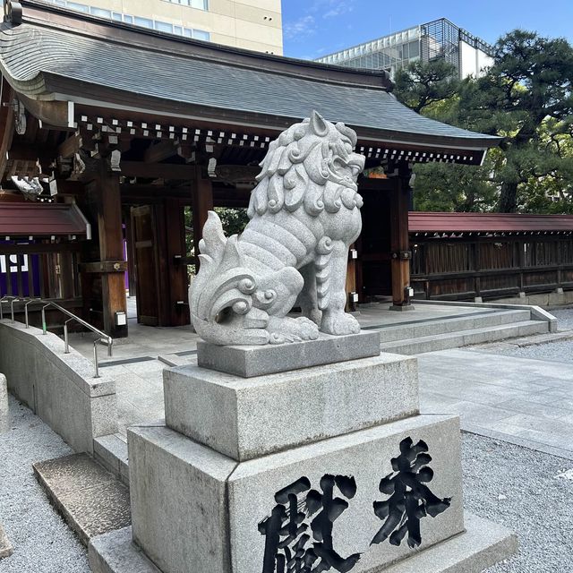 【福岡旅】博多繁華街のパワースポット　警固神社