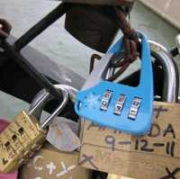 Love Locks on the Seine River