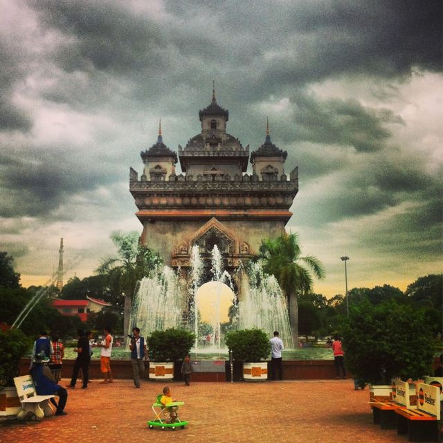 Vientiane’s Victory Gate…