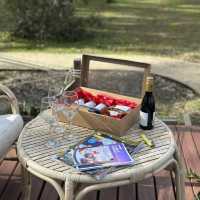 Balgownie Estate Bendigo的Glamping 在葡萄園中享受豪華露營體驗