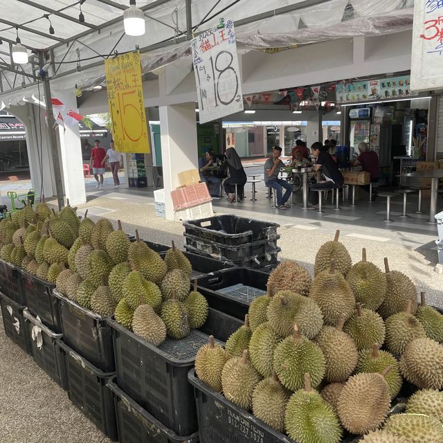 Singaporean all time durian season is back!