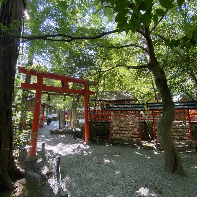 京都嵐山の野宮神社は緑深い神秘的なパワースポット