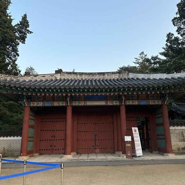 야간에도 멋진 모습을 감상할 수 있는 남양주 홍유릉 