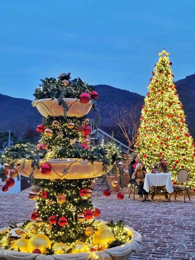 블링블링 트리분수가 너무 예쁜 메리클리프🎄