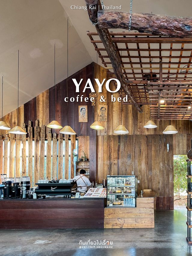 🍹🌿 YAYO coffee & bed ร้านกาแฟมู้ดดี้ที่เชียงราย