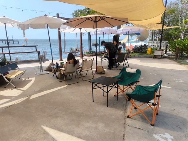ค่าเฟ่ลับๆหาดส่วนตัว Tiny Island cafe 🏖