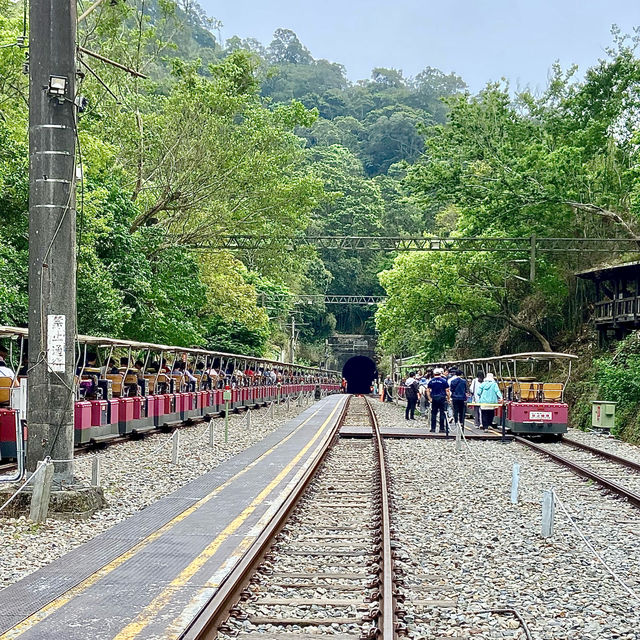 熱鬧非凡的鐵道自行車