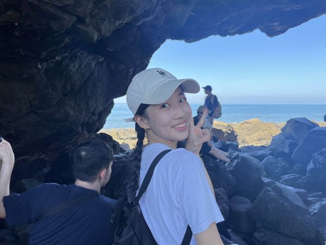 澎湖｜北岸海蝕洞｜藍洞