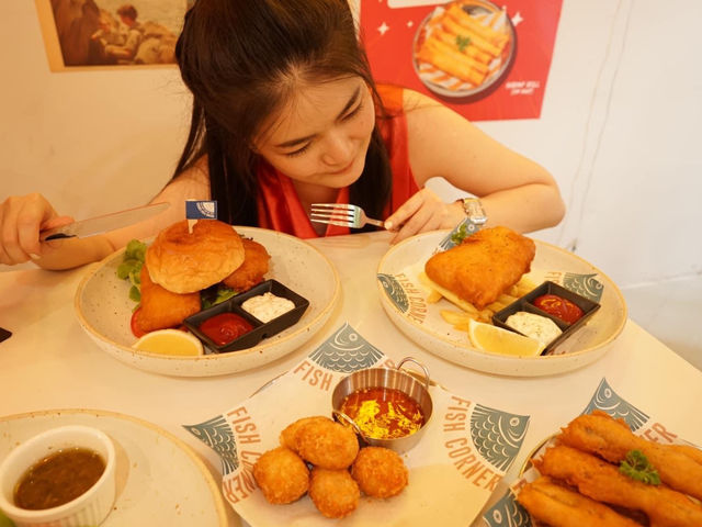 ร้าน Fish & Chips เปิดใหม่ในย่านเยาวราช