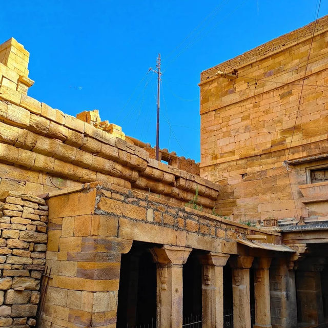😍 Living a dream: visiting the Golden fort in the Thar Desert ✨