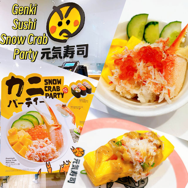 Genki Snow Crab Party!