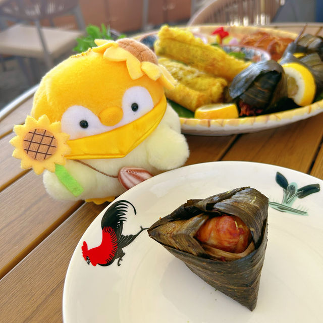 春日暖洋洋，勁chill 碼頭餐廳🥰