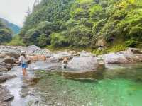 【高知】絶景の仁淀ブルーで川遊び