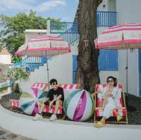Sea Of Love Pattaya คาเฟ่สไตล์ซานโตรินี 