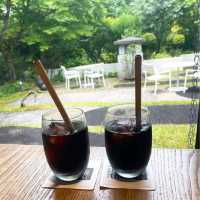 【湯布院】湯布院旅館御三家 山荘無量塔のカフェでランチ☕️