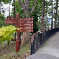 Fort canning beautiful hike with 🇸🇬 history 