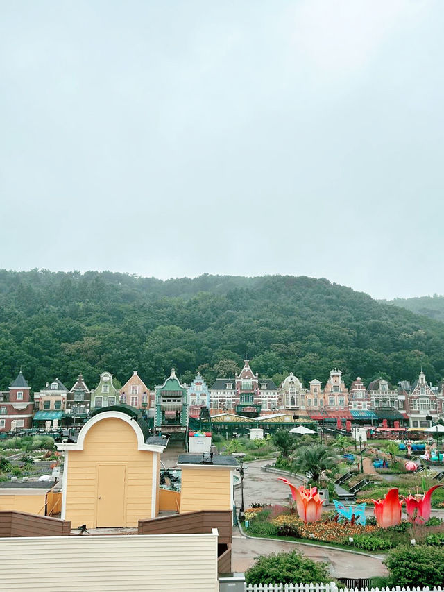 韓國愛寶樂園：與長頸鹿互動好正啊