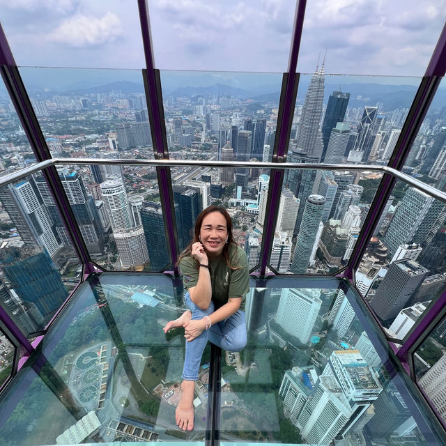 Adrenaline rushes and amazing views at KL Tower