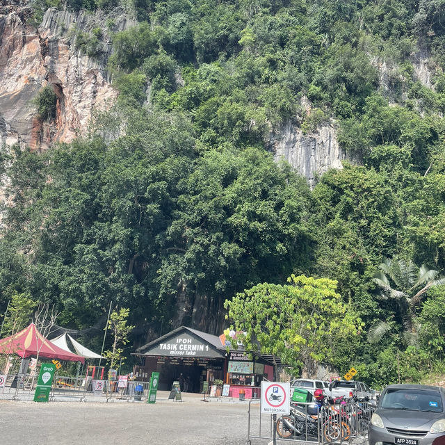 Boat-riding at Tasik Cermin Ipoh