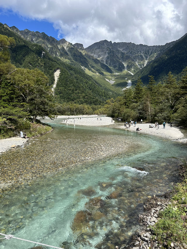 上高地の大自然