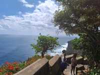 Melasti Beach on a sunny afternoon