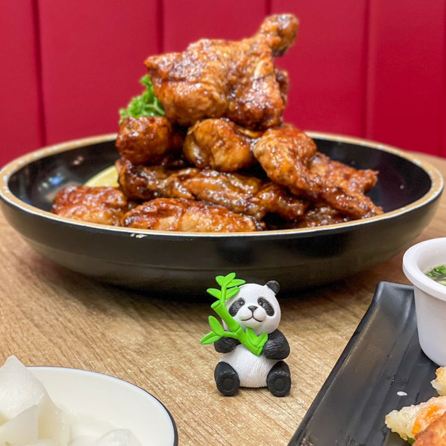 荃灣｜熊貓炸雞套餐。Goobne Chicken