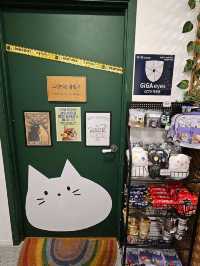 ෆ˃̵͈̑ᴗ˂̵͈̑ෆ 😄🎵강남고양이카페 추천 캠핑고양이 양재점 