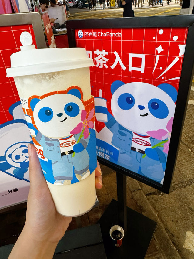 {茶百道🐼終於開到來香港🇭🇰喇！｝