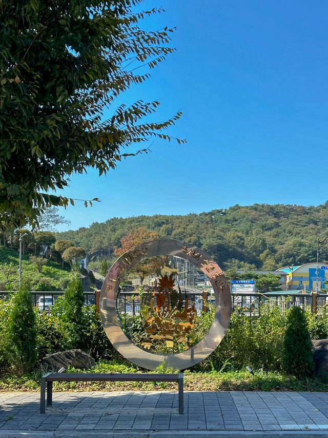 공주, 가을맞이 산책하기 좋은 <제민천>