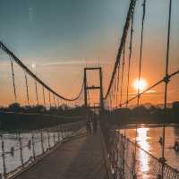 สะพานแขวนแม่น้ำปิงจังหวัดตาก