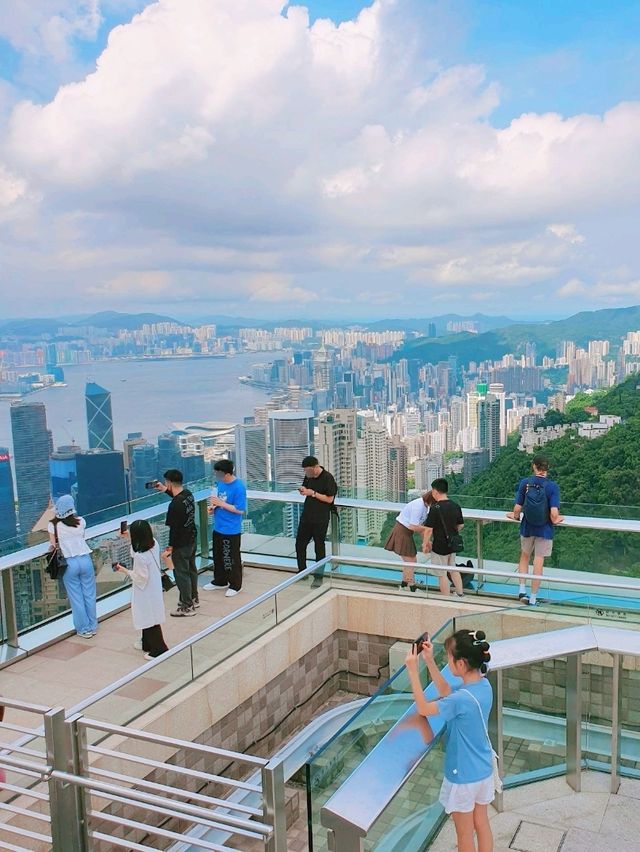 스카이테라스 428에서 본 홍콩