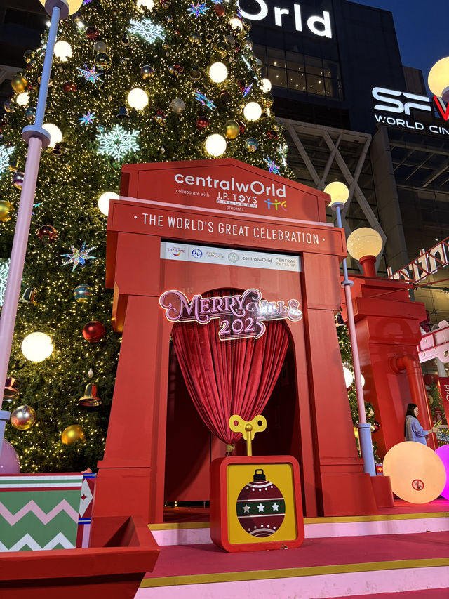 Christmas tree at Central World