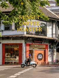 Sunset Coffee Roaster ค่าเฟ่ไวบ์ดีเจริญกรุง☕️🏚️