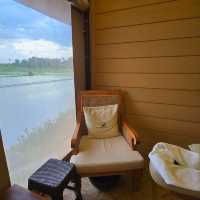 Best Glamping Park bybthe beach With the Beach front View and Padi Field surounding by trees