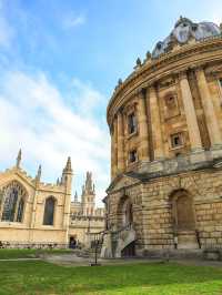【オックスフォード🇬🇧】おしゃれすぎる円形図書館📚