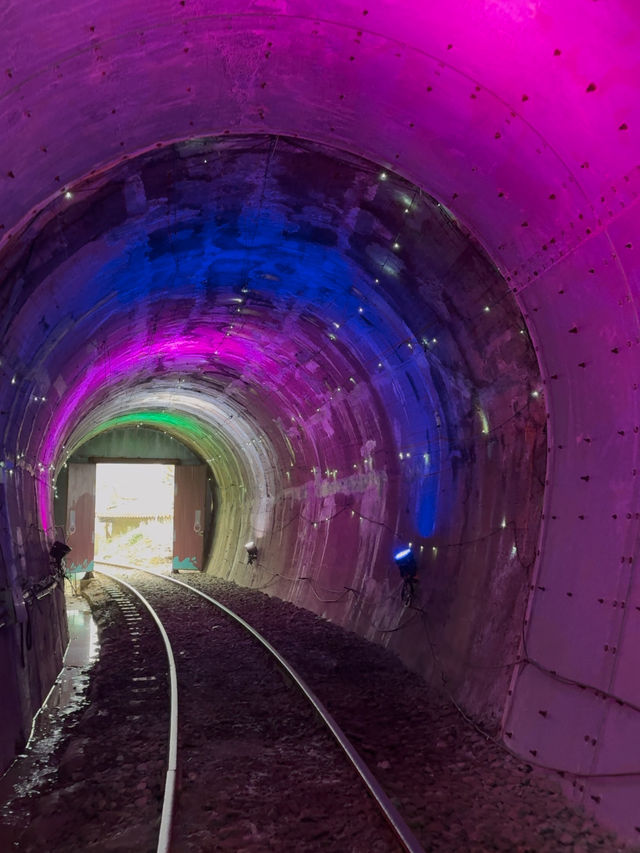 A Coastal Symphony: Shenao Rail Bike and the Rainbow Tunnel Ride