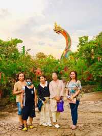 พญานาควัดรอยพระพุทธบาทภูมโนรมย์ มุกดาหาร