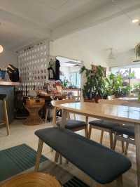Finding Peace in a Hidden Green Cafe