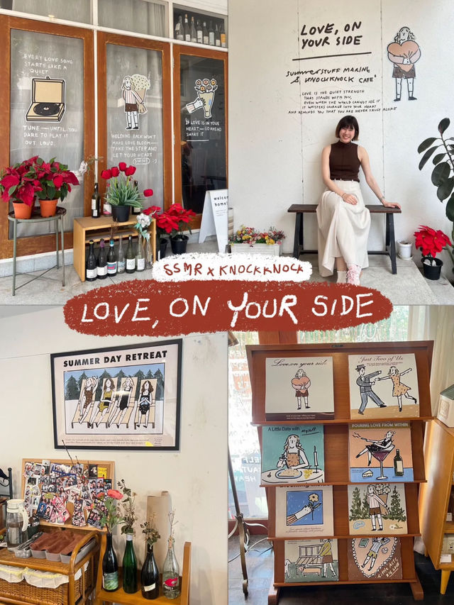 ♥︎ “Love, on your side” at Knock Knock Cafe 🍸🌹